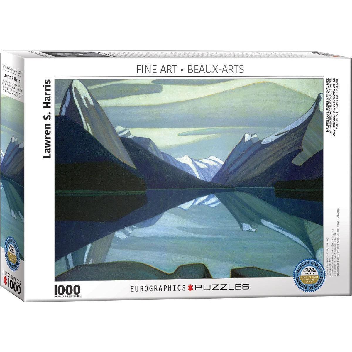 Maligne Lake, Jasper National Park 1000 Piece Jigsaw Puzzle Eurographics