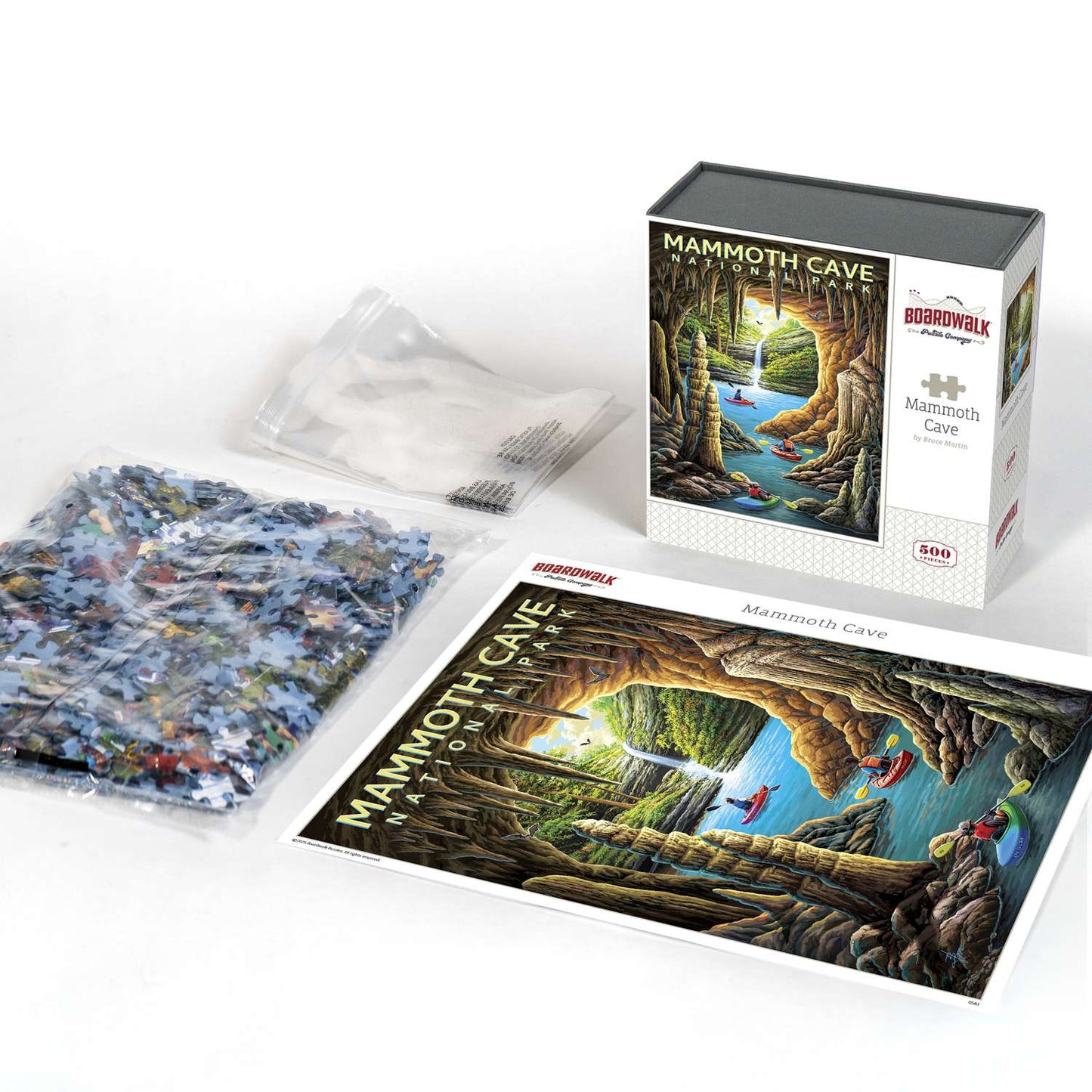 Mammoth Cave National Park 500 Piece Jigsaw Puzzle Boardwalk