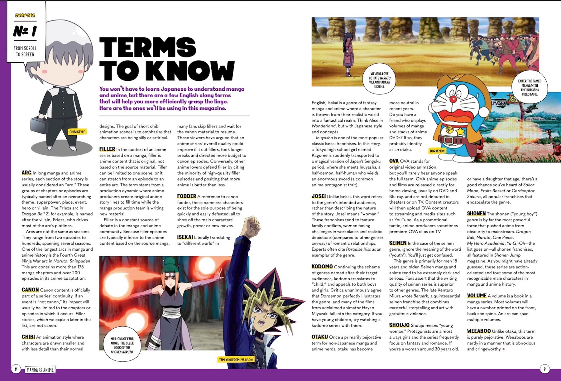 Manga & Anime - The Ultimate Guide Special Collector's Issue: All The Comic Books TV Shows Movies Video Games & More! Magazine Shop US