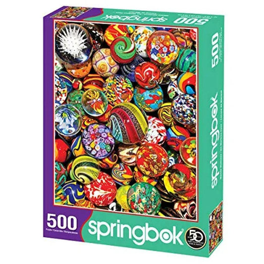 Marble Madness 500 Piece Jigsaw Puzzle Springbok