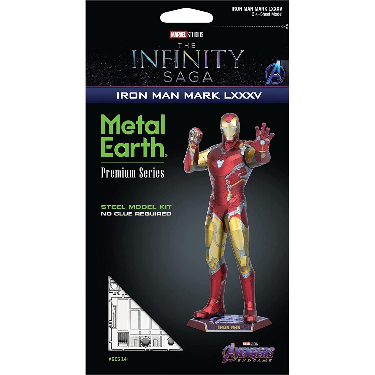 Marvel Iron Man Mark LXXXV Premium 3D Steel Model Kit Metal Earth