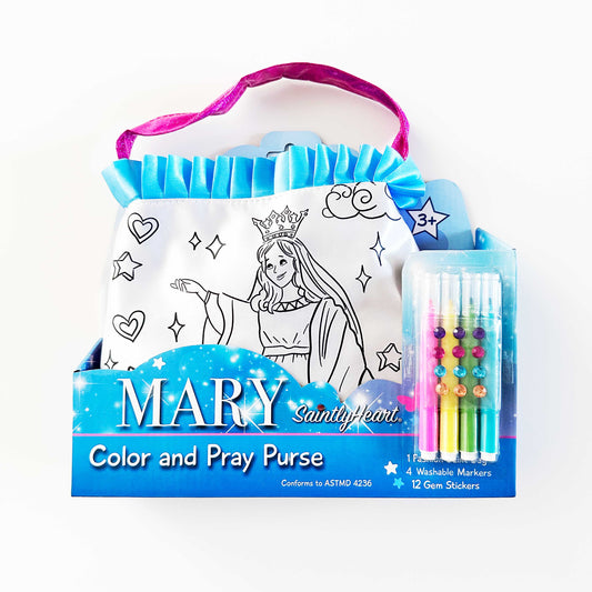 The Color and Pray Purse: Mary