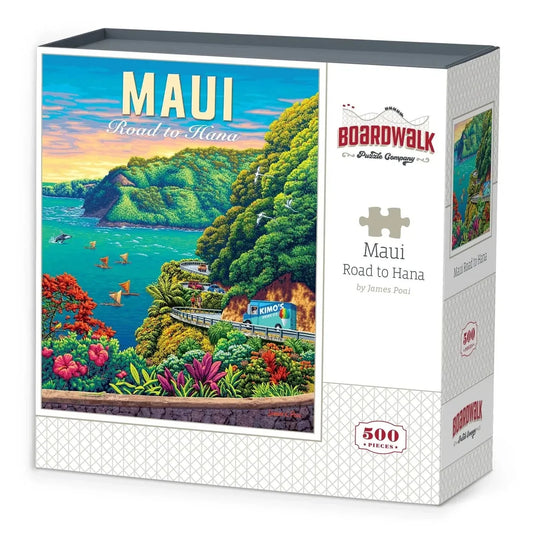 Maui Road to Hana 500 Piece Jigsaw Puzzle Boardwalk