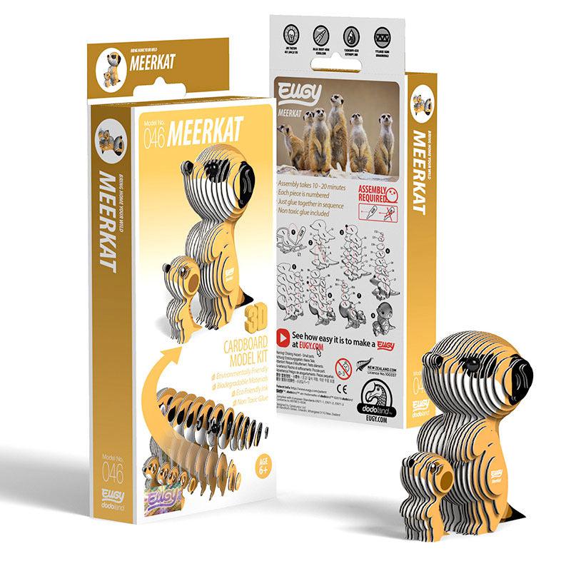 Meerkat 3D Cardboard Model Kit Eugy