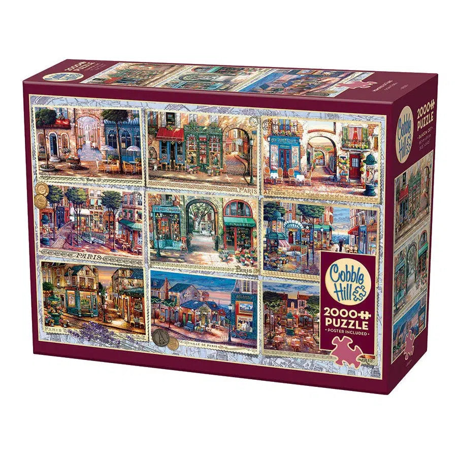 Memories of Paris 2000 Piece Jigsaw Puzzle Cobble Hill Puzzle Merchant
