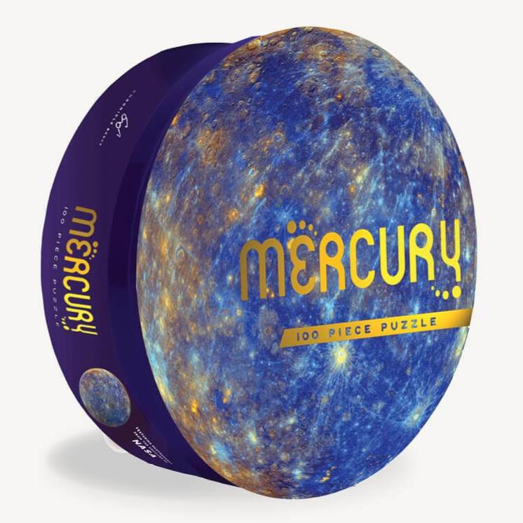Mercury 100 Piece Round Jigsaw Puzzle Chronicle