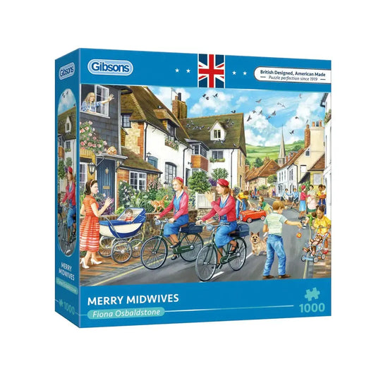 Merry Midwives 1000 Piece Jigsaw Puzzle Gibsons Puzzle Merchant