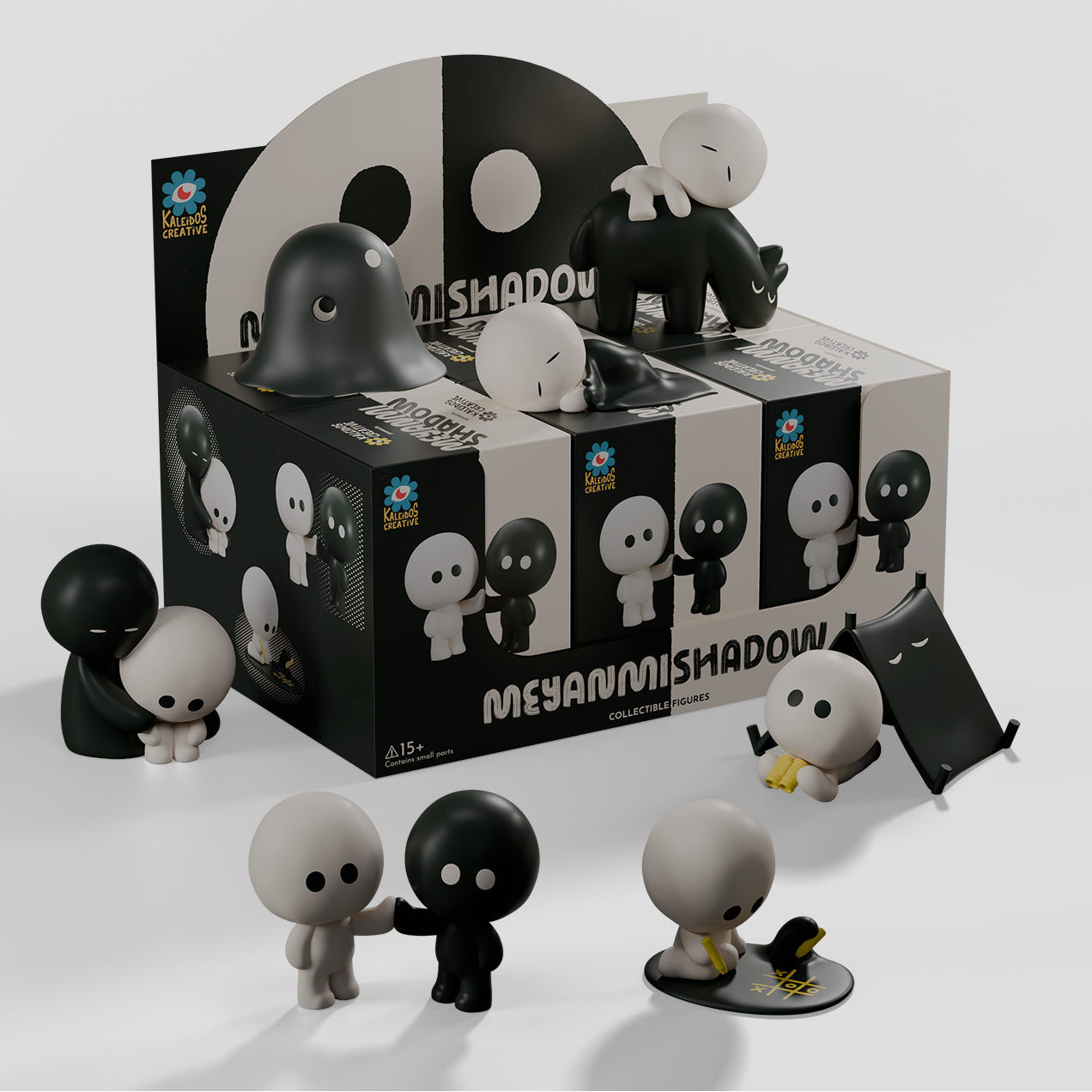 Kaleidos Creative: Meyanmi Shadow Blind Box Ralphie's Funhouse