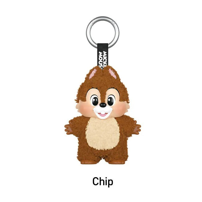 Mickey Family Cute Together Keychain Series Figures Chip Labubu Loot