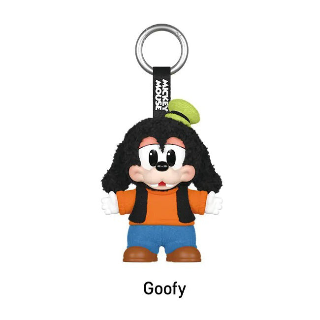 Mickey Family Cute Together Keychain Series Figures Goofy Labubu Loot