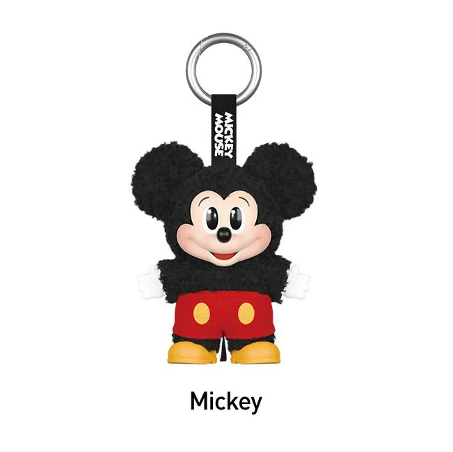 Mickey Family Cute Together Keychain Series Figures Mickey Labubu Loot