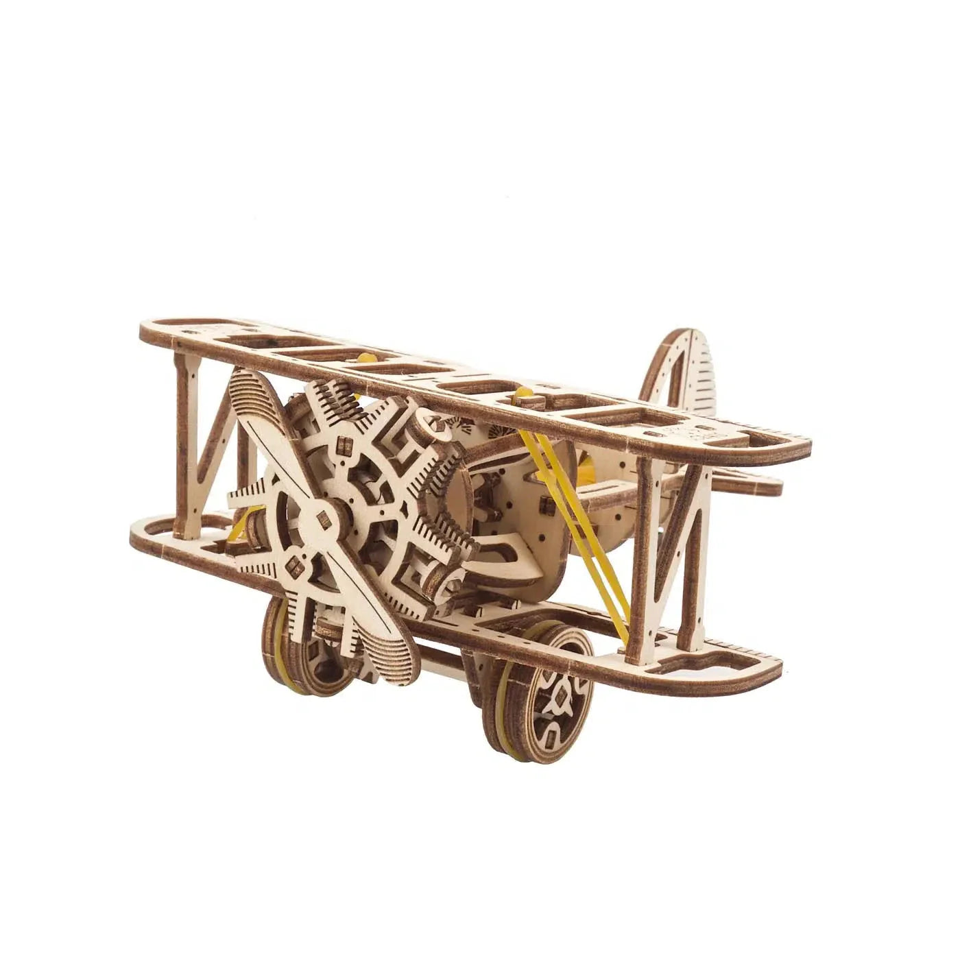 Mini Biplane 3D Wood Model Kit UGEARS