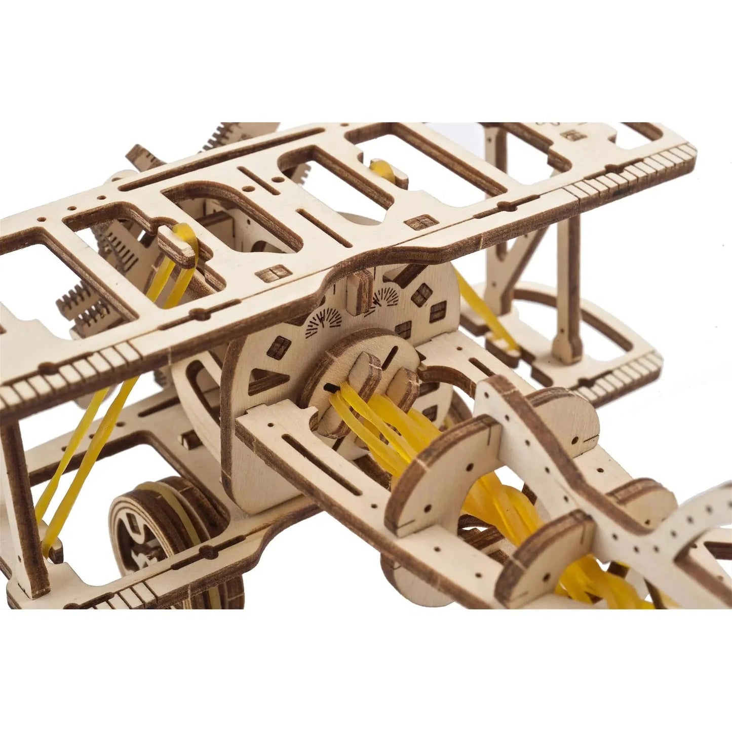 Mini Biplane 3D Wood Model Kit UGEARS