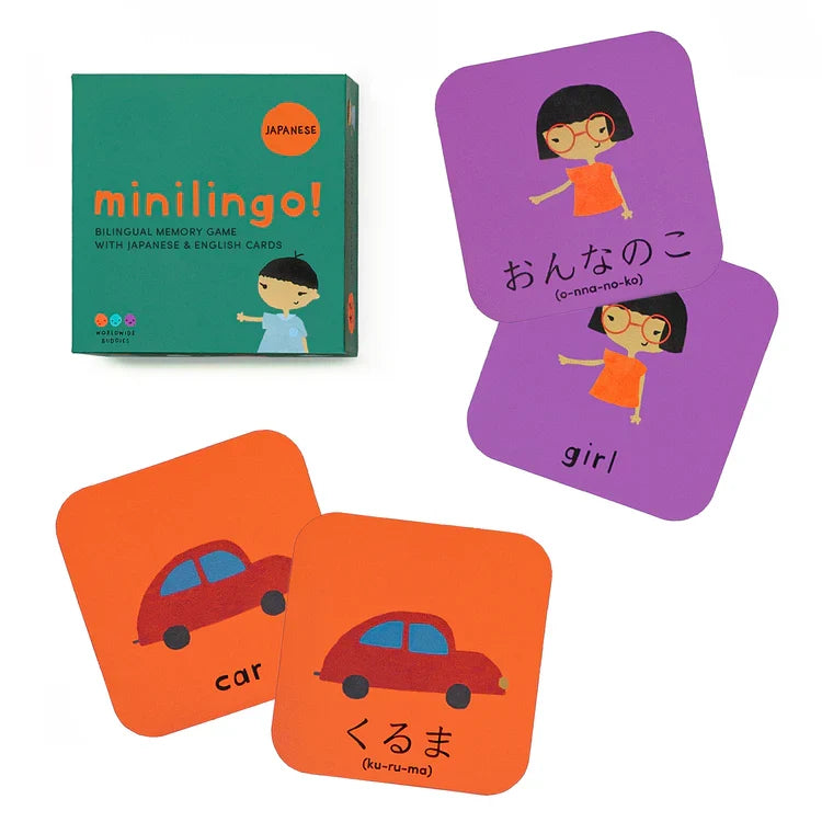 Minilingo, Japanese/English Flashcards Super Anime Store
