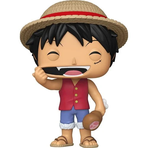 One Piece Monkey D. Luffy with Meat Jumbo 10-Inch Funko Pop! Vinyl Figure #1945 Moliner Games