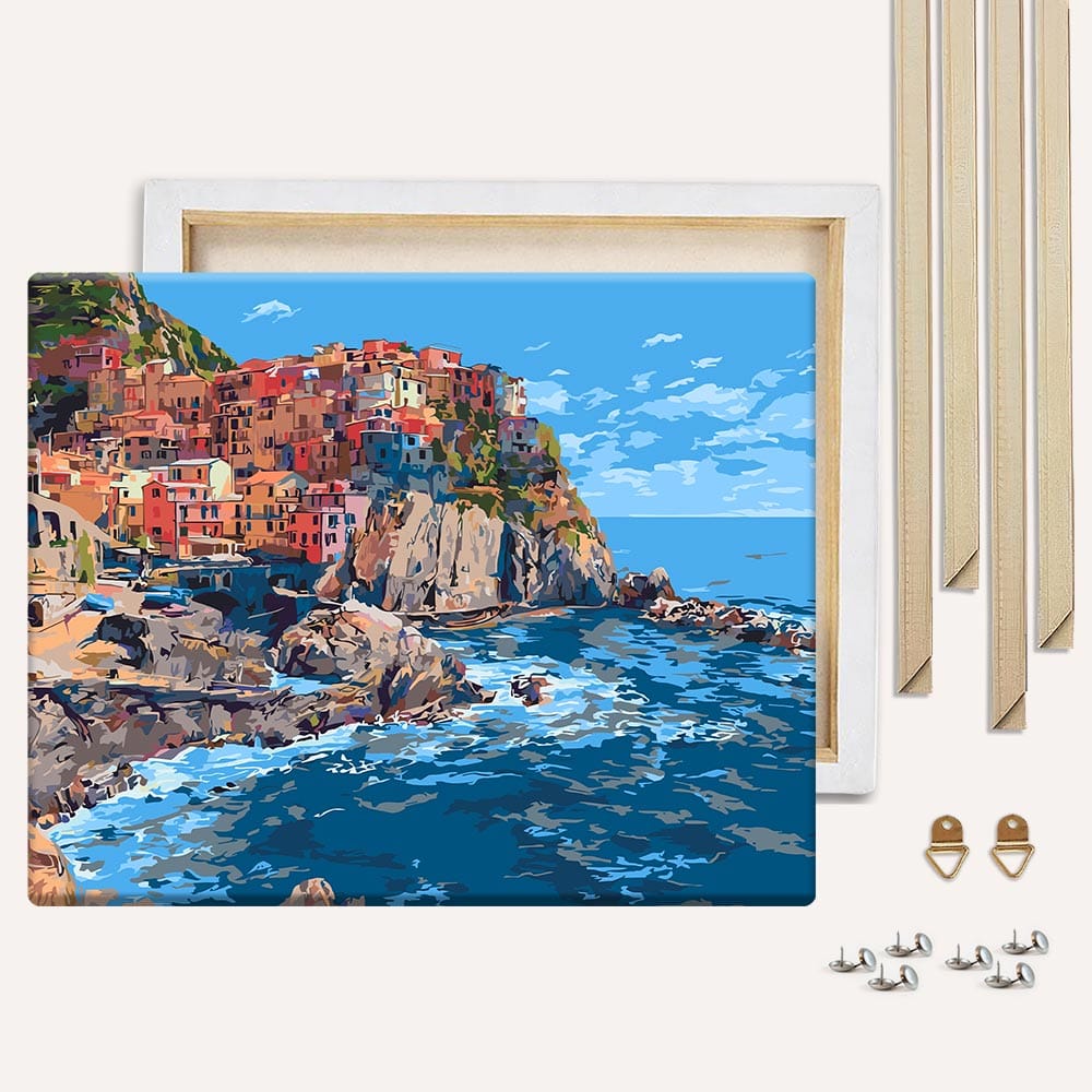 Monterosso al Mare  - Paint By Numbers Kit