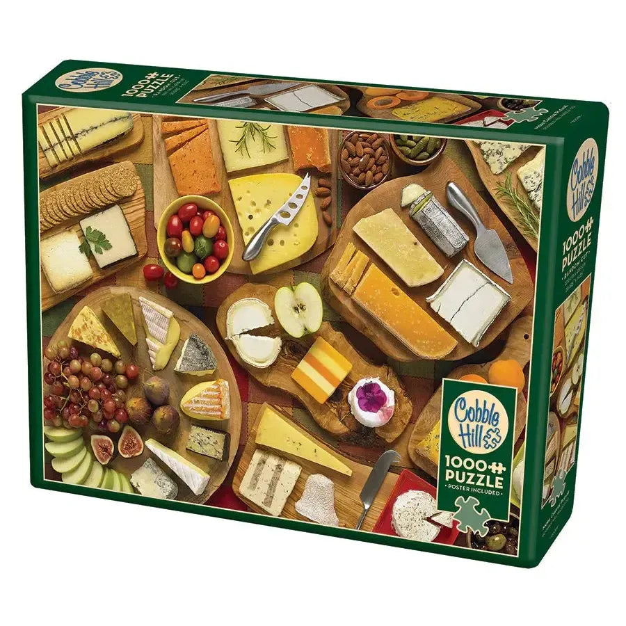 More Cheese Please 1000 Piece Jigsaw Puzzle Cobble Hill Puzzle Merchant