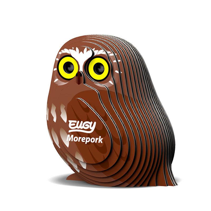 Morepork 3D Cardboard Model Kit Eugy