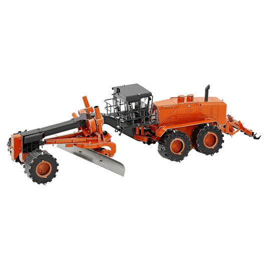 Motor Grader 3D Steel Model Kit Metal Earth