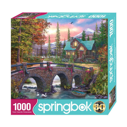 Mountain Home Sunrise 1000 Piece Jigsaw Puzzle Springbok