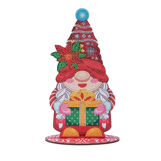 Mrs. Winter Gnome Buddies XL Crystal Art Decoration Kit Craft Buddy Puzzle Merchant