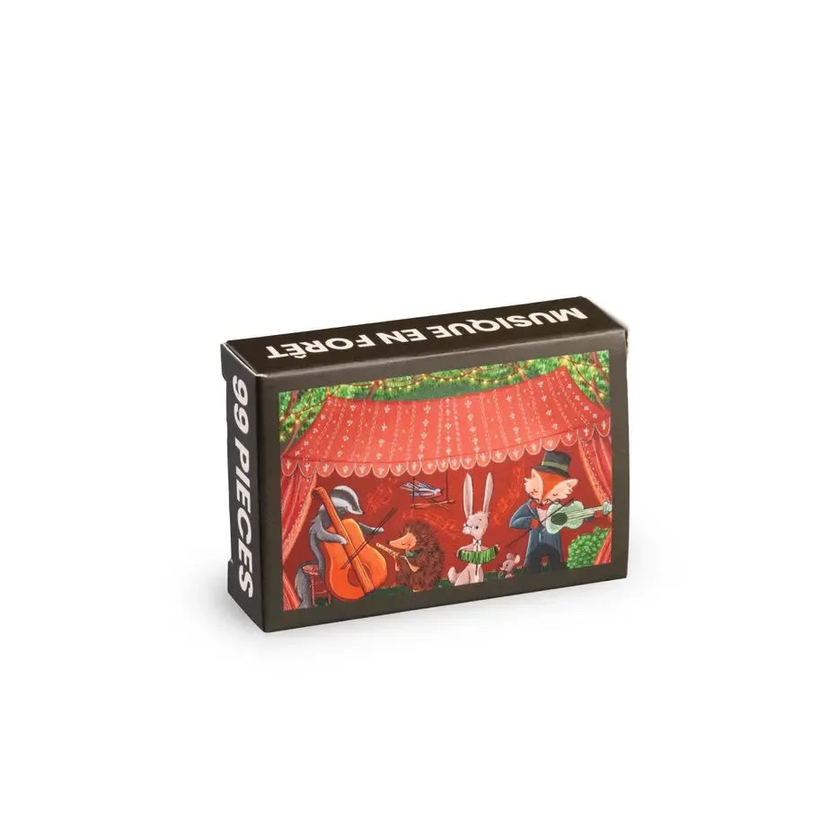 Music in the Forest 99 Piece Mini Jigsaw Puzzle Trevell Puzzle Merchant