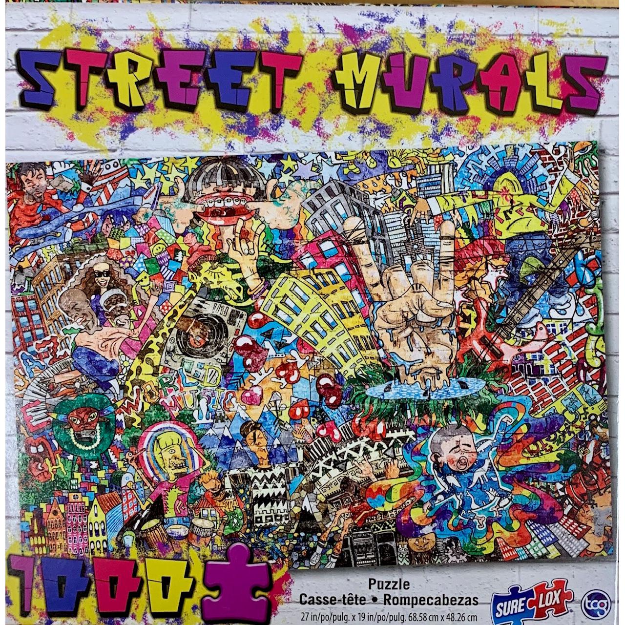 Musical Graffiti Street Murals 1000 Piece Jigsaw Puzzle Sure Lox