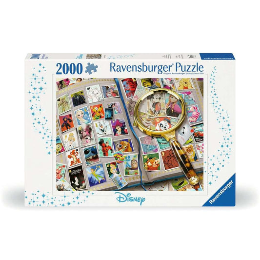 My Favorite Stamps Disney 2000 Piece Jigsaw Puzzle Ravensburger Puzzle Merchant