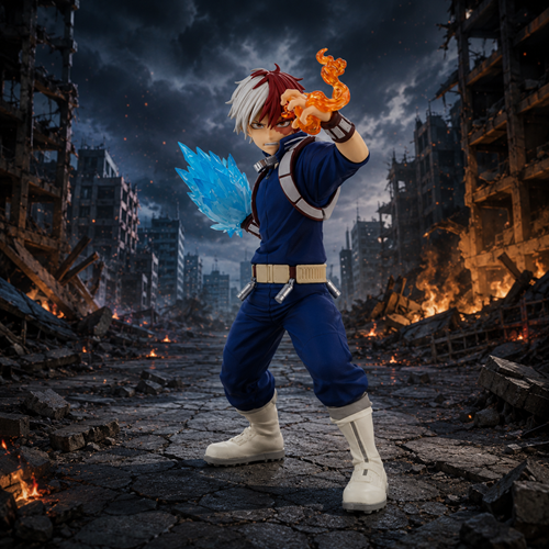 My Hero Academia Shoto Todoroki Vol. 15 The Amazing Heroes Statue ANlMEHOME