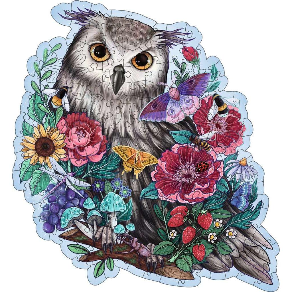 Mysterious Owl 150 Piece Wood Jigsaw Puzzle Ravensburger
