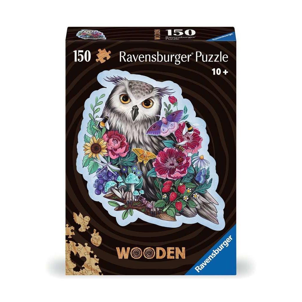 Mysterious Owl 150 Piece Wood Jigsaw Puzzle Ravensburger Puzzle Merchant
