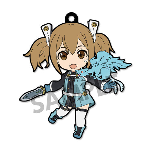 SWORD ART ONLINE ORDINAL PIKURIRU RUBBER TRADING STRAP Anime Pop