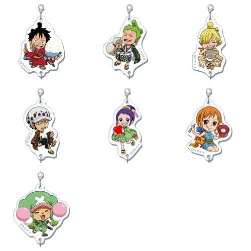 ONE PIECE CHARM ACRYLIC TRADING FASTENER Anime Pop