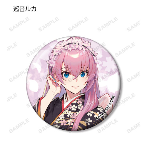 VOCALOID SAKURA MIKU TRADING CAN BADGE Anime Pop