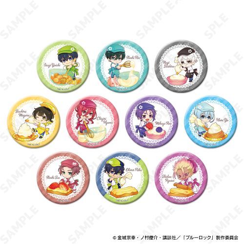 BLUE LOCK - BON APPETIT TRADING CAN BADGE BLIND BOX Anime Pop