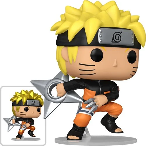 Funko POP Animation: Naruto Shippuden - Naruto Uzumaki with Shuriken ANlMEHOME