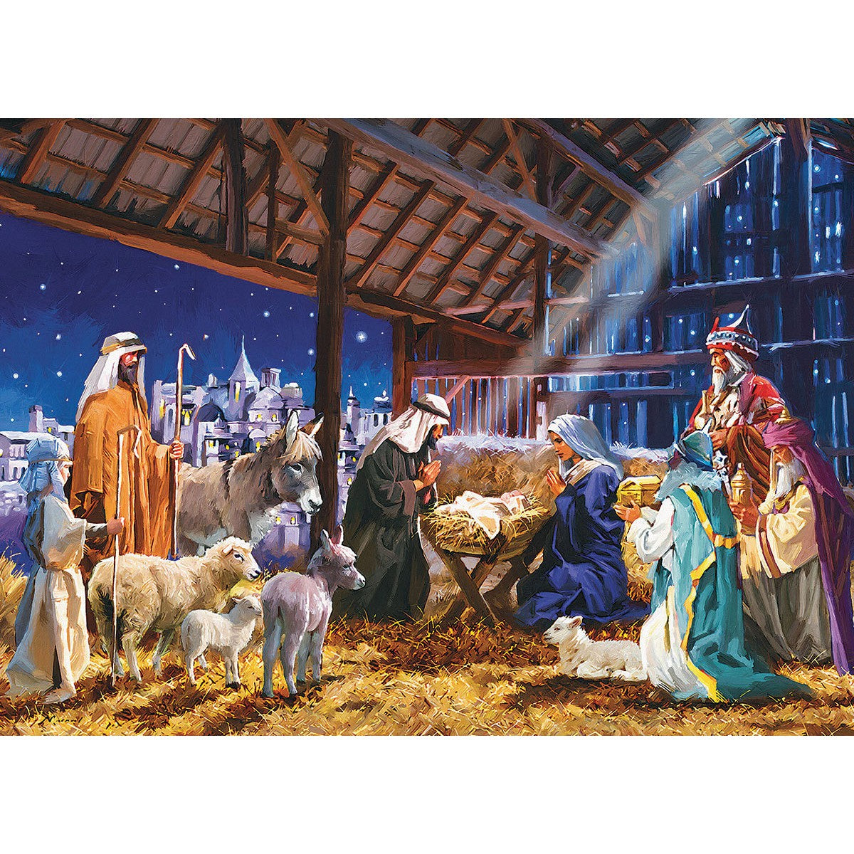 Nativity 1000 Piece Jigsaw Puzzle Eurographics
