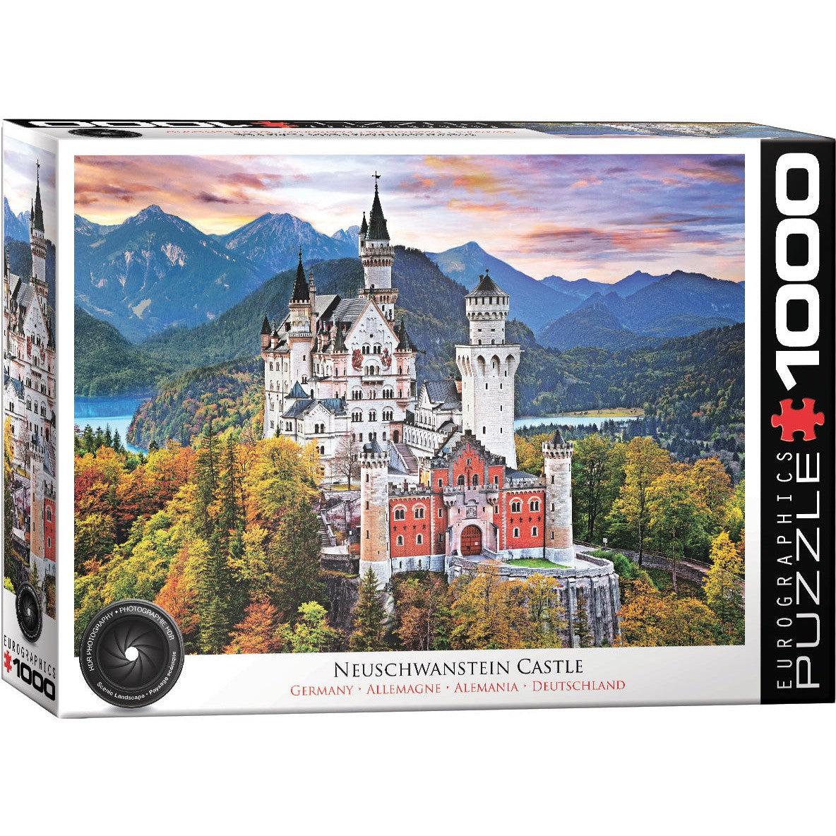 Neuschwanstein Castle Germany 1000 Piece Jigsaw Puzzle Eurographics Puzzle Merchant