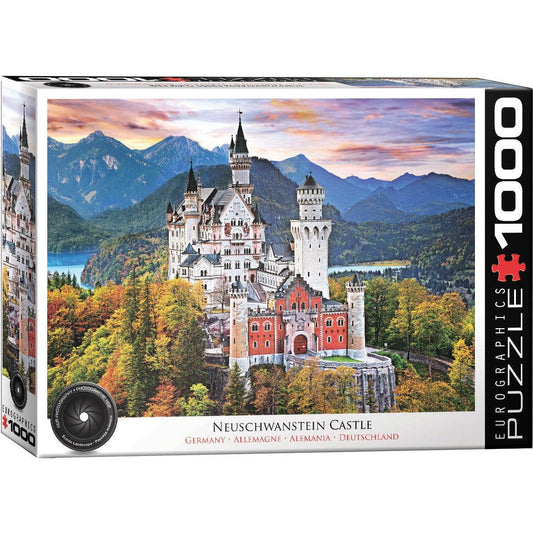 Neuschwanstein Castle Germany 1000 Piece Jigsaw Puzzle Eurographics Puzzle Merchant