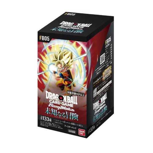 (Japanese) Dragon Ball Super Fusion World TCG: New Adventure FB05 Booster Box Spoils and Loot