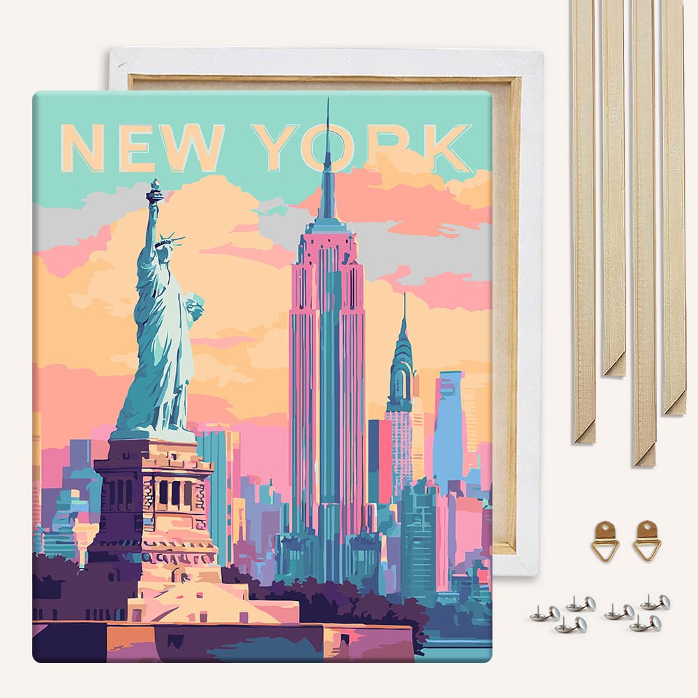 New York - Paint By Numbers Kit