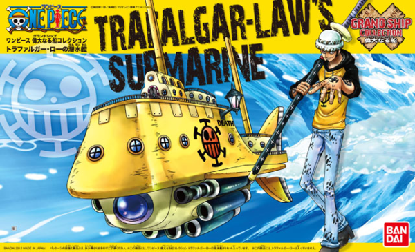 ONE PIECE - 02 TRAFALGAR LAW'S SUBMARINE BANDAI HOBBY ONE PIECE GSC MODEL KIT Anime Pop