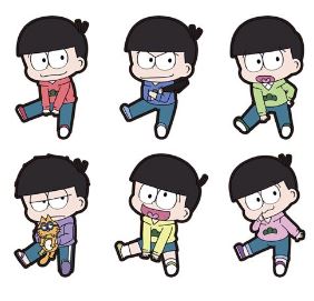 OSOMATSU PETANKO TRADING RUBBER STRAP Anime Pop