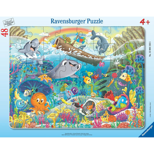 Ocean Friends 48 Piece Tray Jigsaw Puzzle Ravensburger