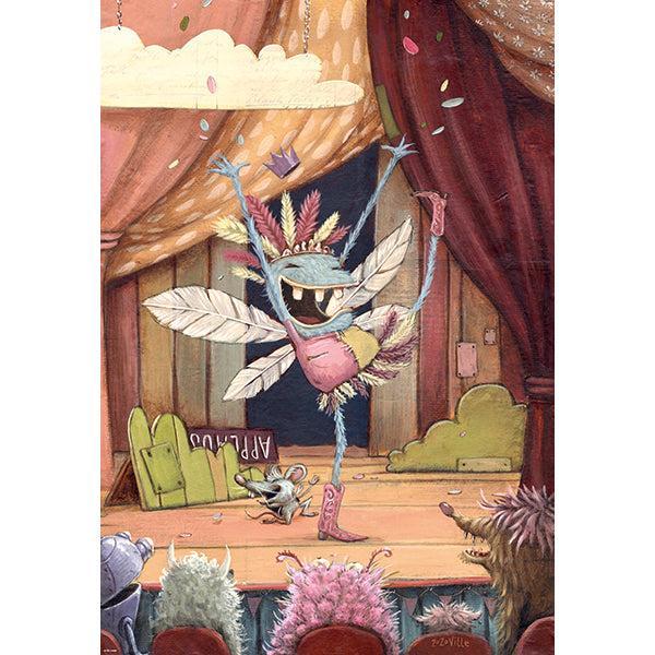 Off Broadway Zozoville 2000 Piece Jigsaw Puzzle Heye