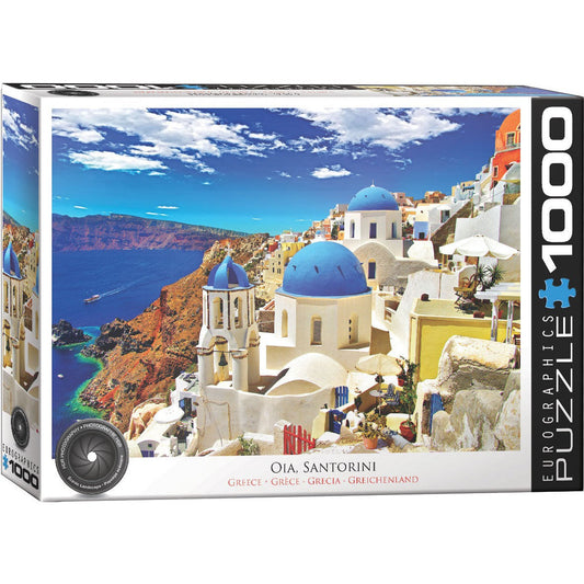Oia Santorini Greece 1000 Piece Jigsaw Puzzle Eurographics Puzzle Merchant
