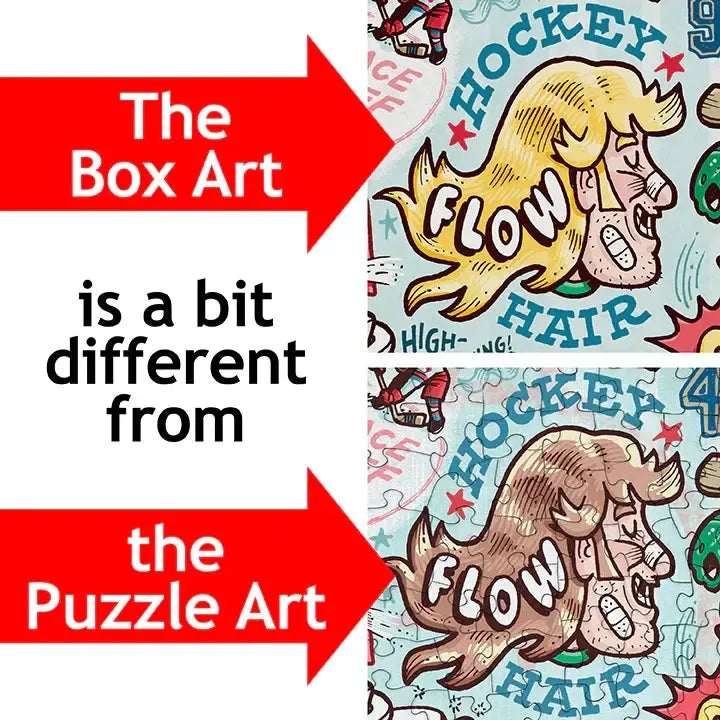 Old Time Hockey "Something's Amiss!" 1000 Piece Jigsaw Puzzle PuzzleTwist