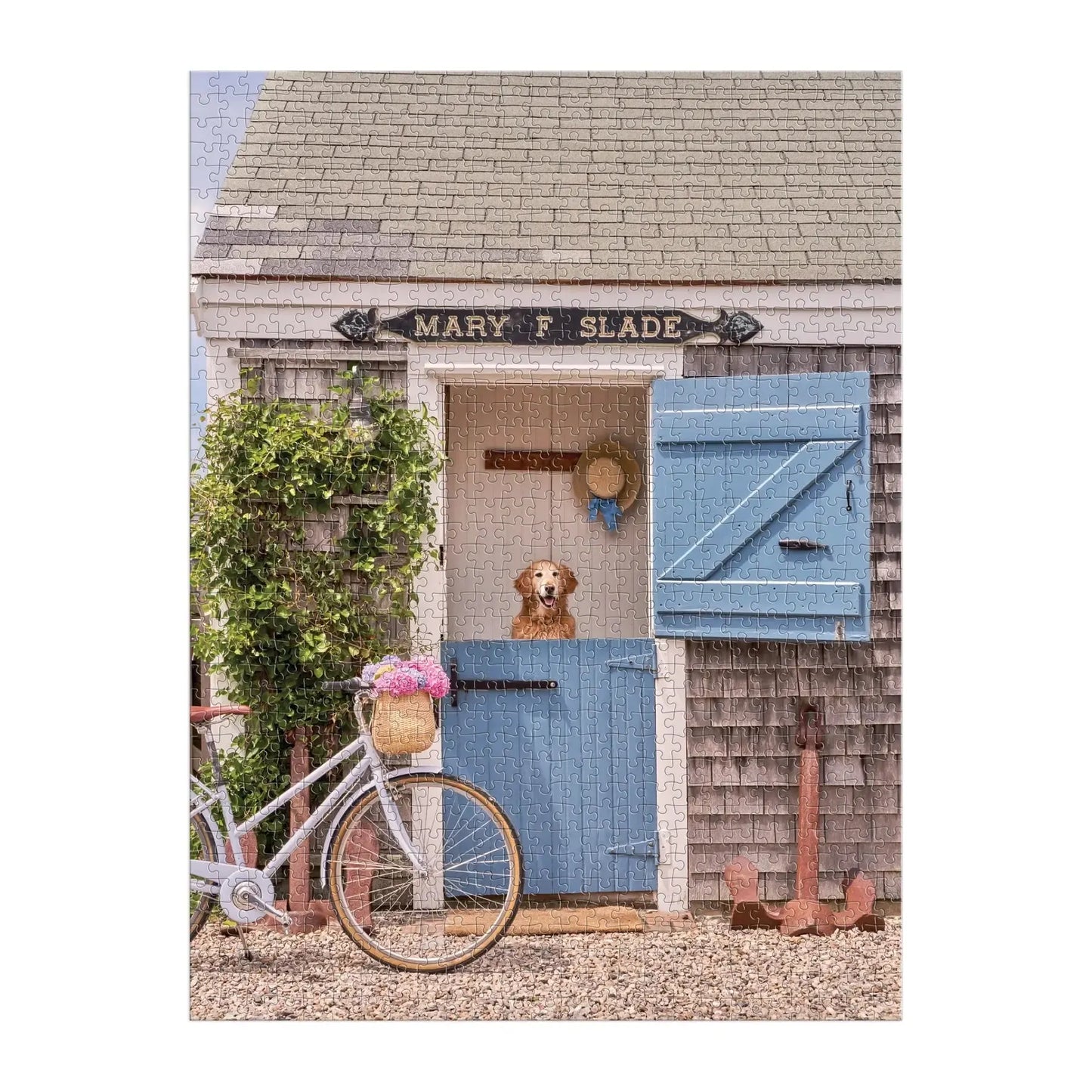 Old Wharf Cottage Nantucket 1000 Piece Jigsaw Puzzle Galison