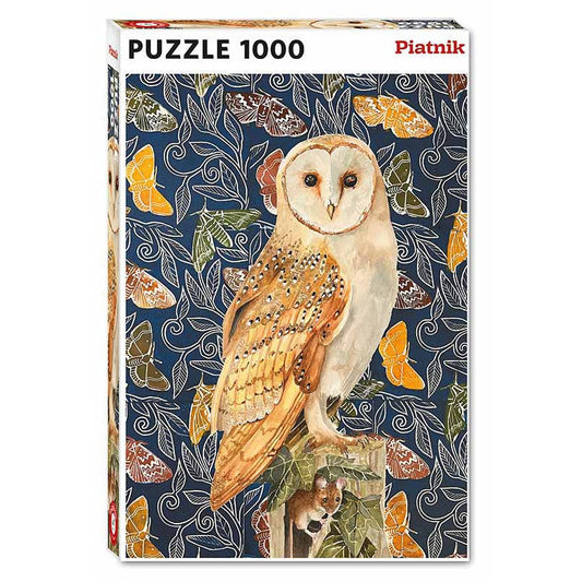 Owl & Mouse 1000 Piece Jigsaw Puzzle Piatnik Puzzle Merchant