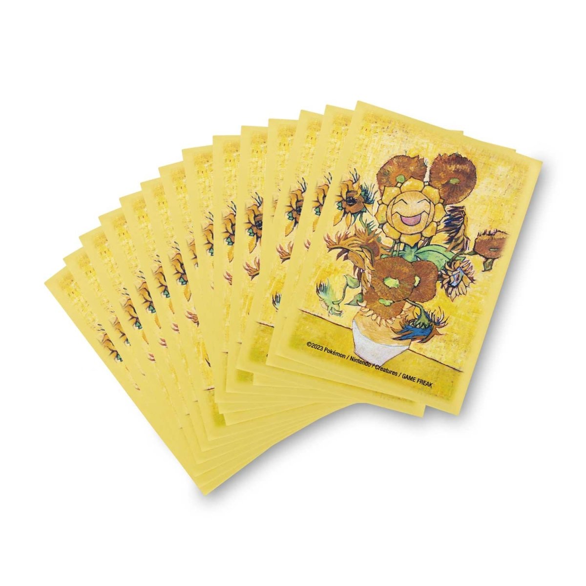 Pokémon Center × Van Gogh Museum: Sunflora Inspired by Sunflowers Card Sleeves (65 Sleeves) Spoils and Loot